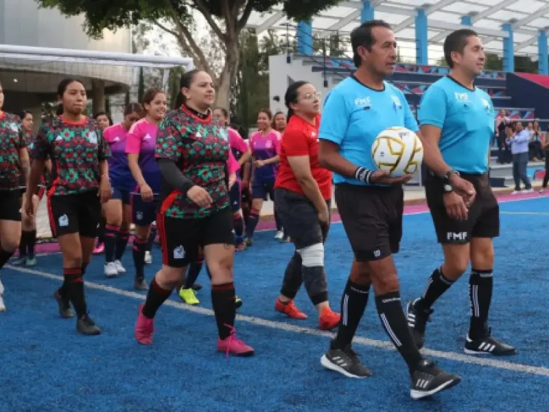 Concluye el torneo interdependencias de fútbol 7 2024