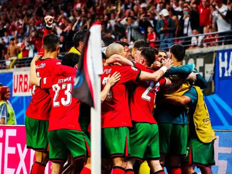 Portugal vence de último minuto a Chequia en la actividad de la Eurocopa 2024