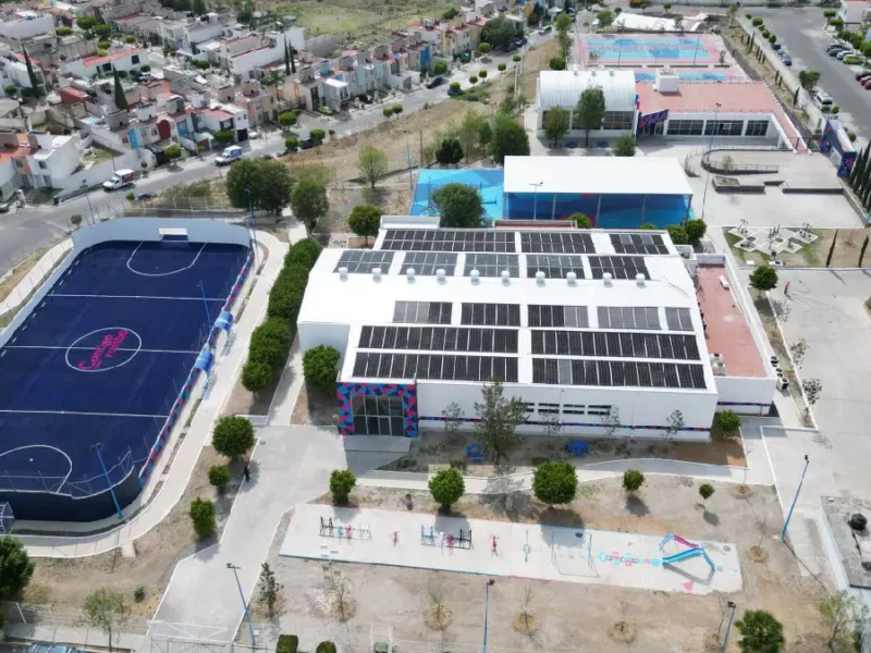 Ayutamiento de Puebla entrega rehabilitación del complejo multideportivo CAM Sur