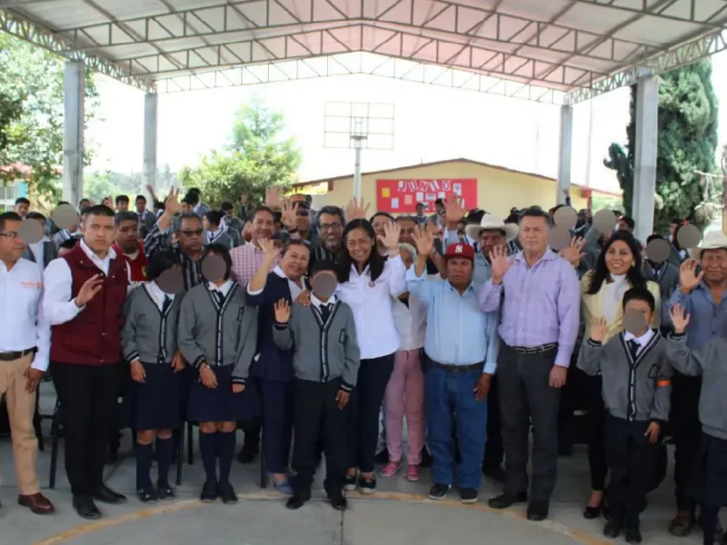 Ariadna Ayala entrega rehabilitación de espacios educativos en diversas instituciones