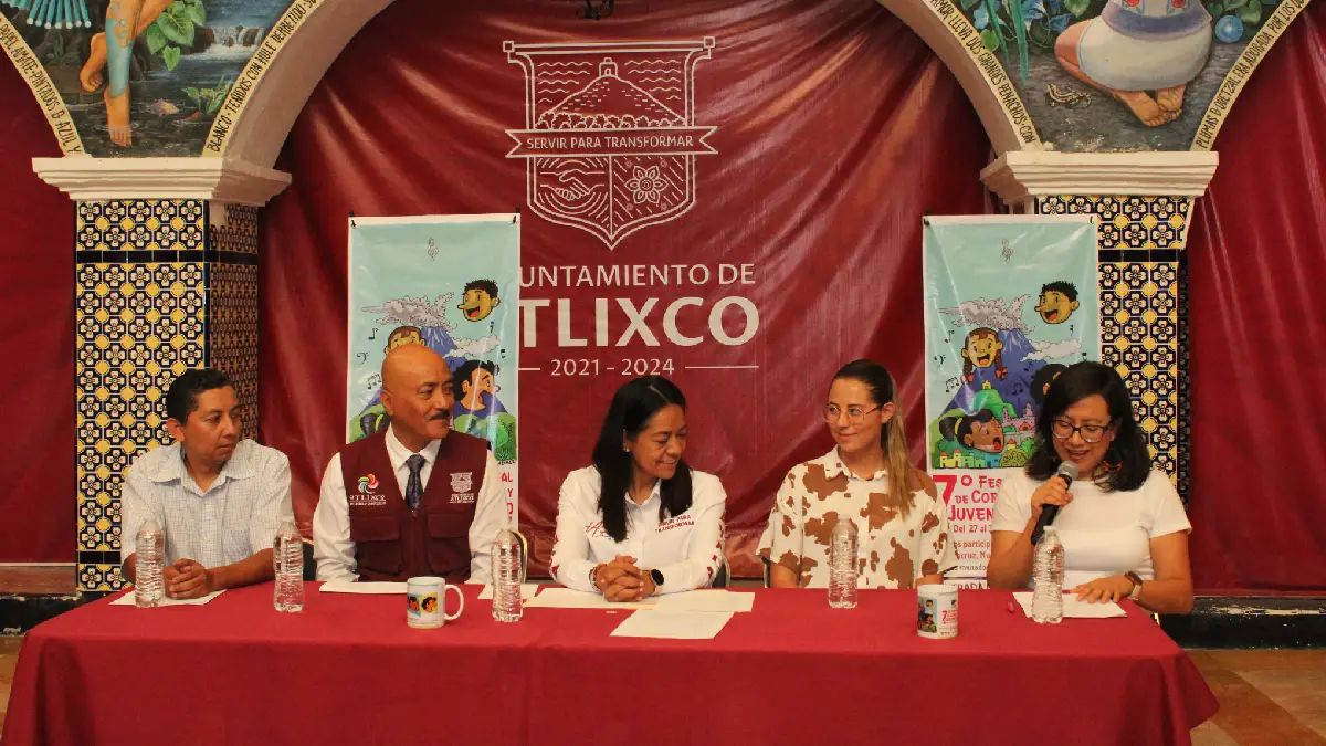 Anuncian séptimo festival nacional de coros infantiles y juveniles Atlixco