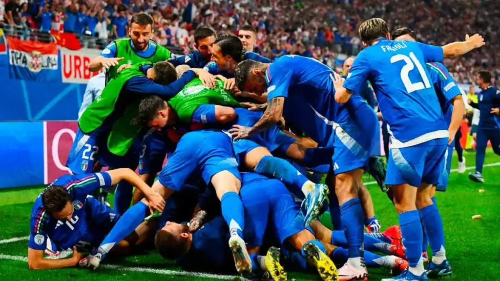 Italia rescata el empate ante Croacia y avanza a octavos de la Eurocopa 2024  