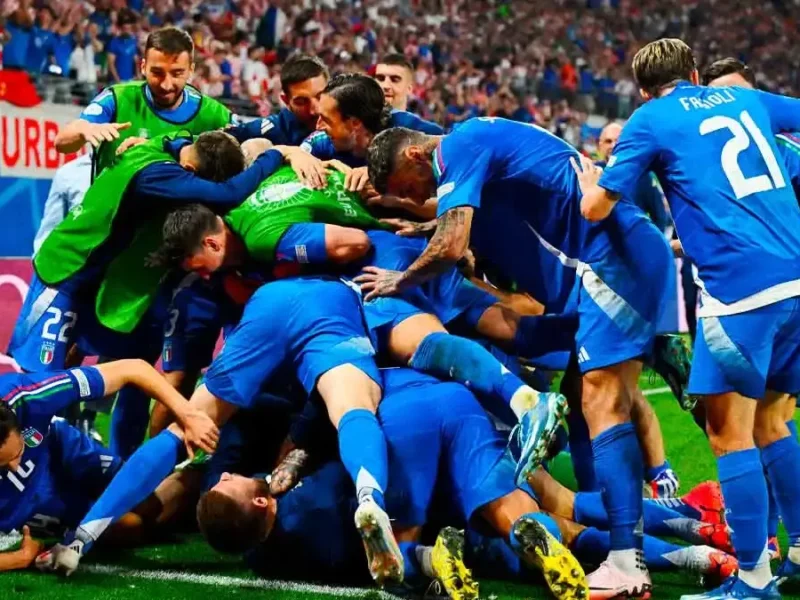 Italia rescata el empate ante Croacia y avanza a octavos de la Eurocopa 2024  