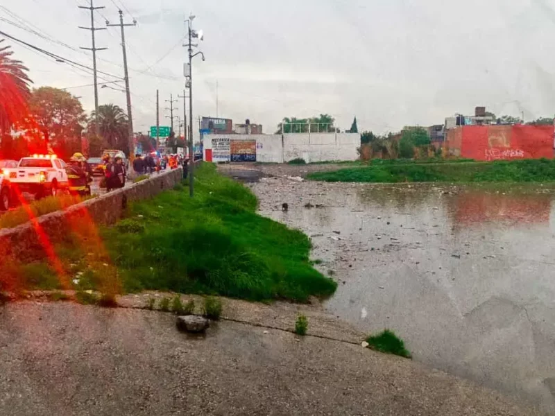 Protección Civil de Puebla alerta por alto nivel de agua en vaso regulador Puente Negro