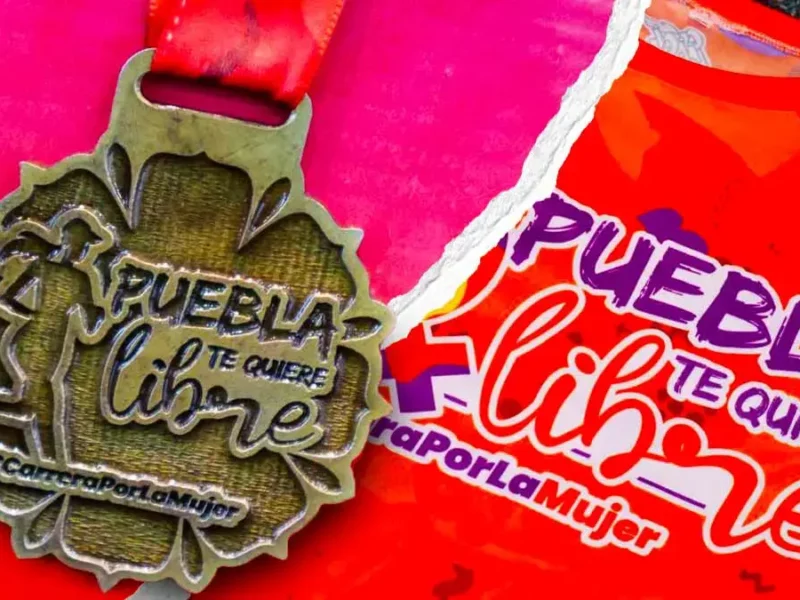 INPODE presenta playera y medalla conmemorativa de la carrera “Puebla te quiere libre” 2024