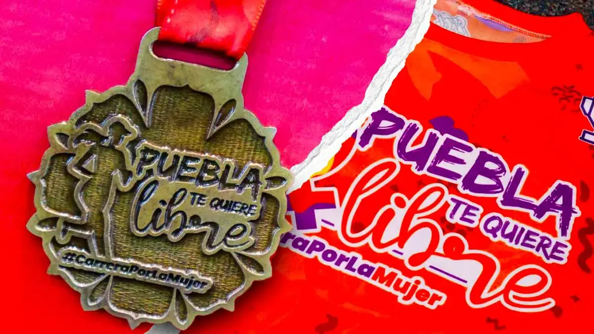 INPODE presenta playera y medalla conmemorativa de la carrera “Puebla te quiere libre” 2024