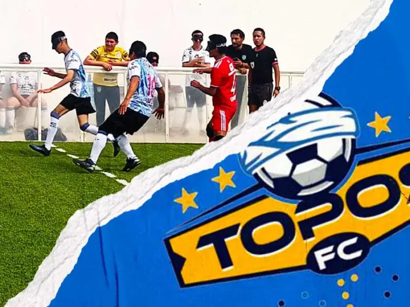 Topos Puebla se prepara para el inicio de la Liga Mexicana de Fútbol para Ciegos
