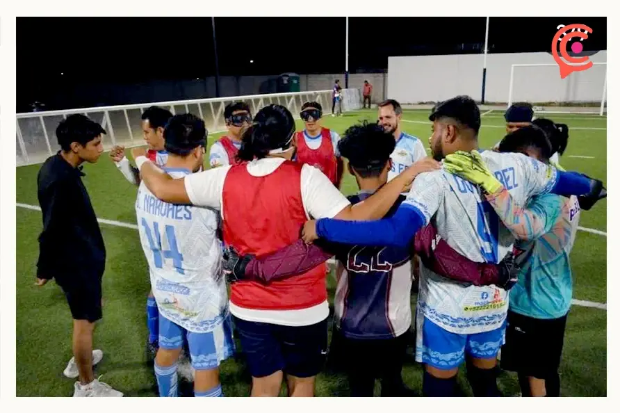 Topos Puebla se prepara para el inicio de la Liga Mexicana de Fútbol para Ciegos