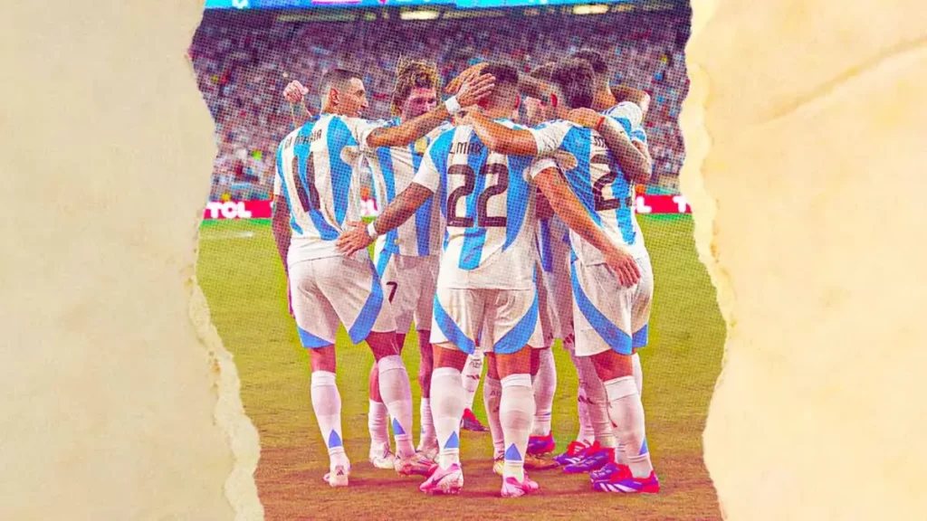 Argentina vence de último minuto a Chile en la Copa América 2024  