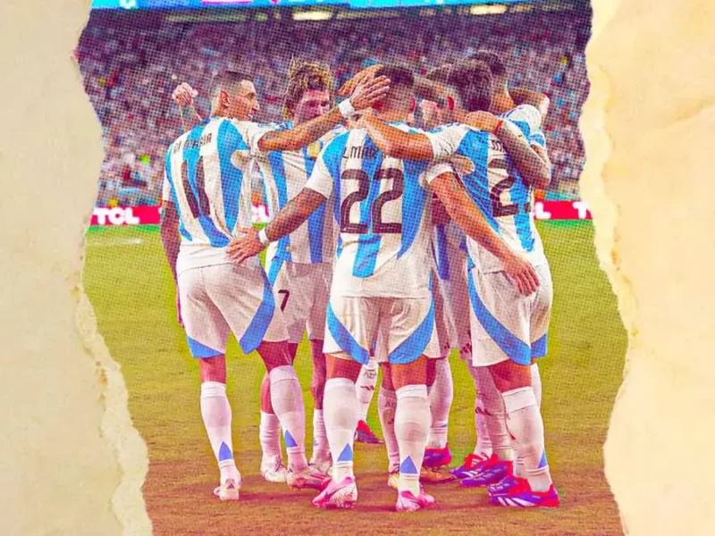 Argentina vence de último minuto a Chile en la Copa América 2024  