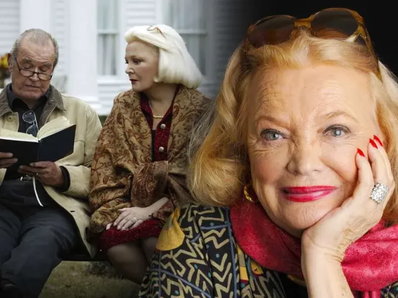 Gena Rowlands, actriz de “Diario de una pasión”, tiene Alzheimer como su personaje