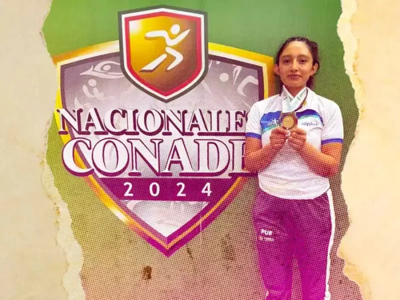 Frida Carolina Landa gana oro en Taekwondo en los Juegos Nacionales CONADE 2024