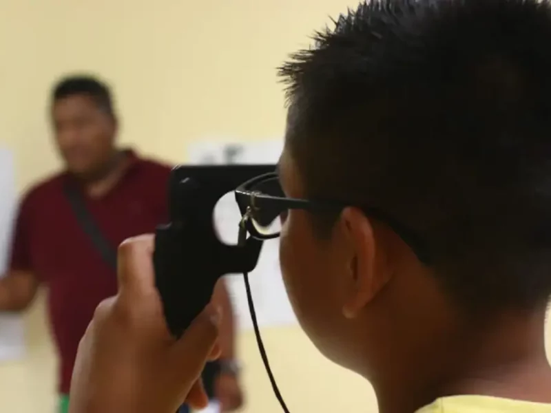 Realiza Voluntariado del Congreso Jornada de Salud Visual en Coxcatlán
