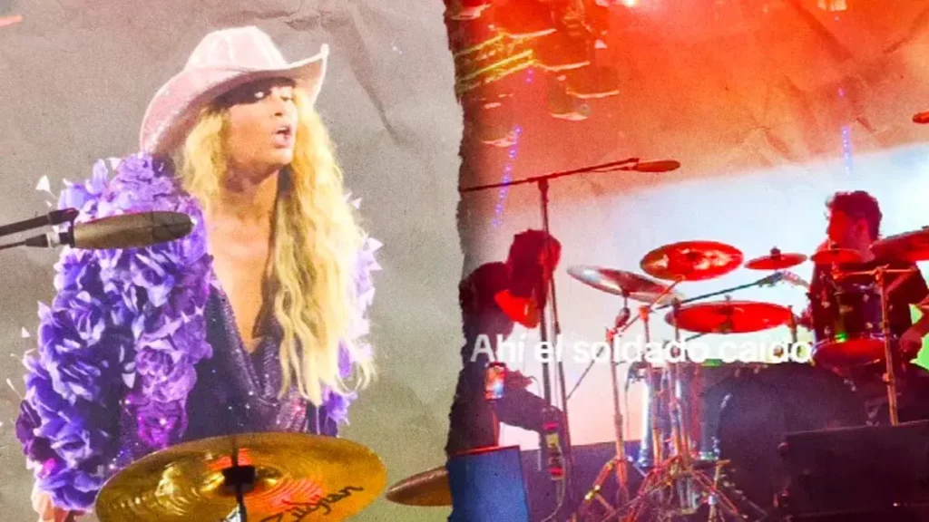 Paulina Rubio le grita a su baterista en pleno concierto de los 90’s Pop Tour