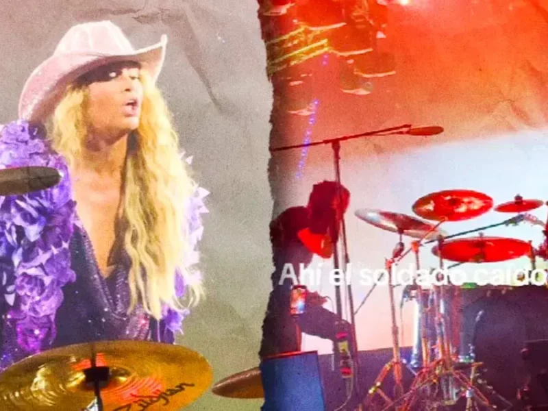 Paulina Rubio le grita a su baterista en pleno concierto de los 90’s Pop Tour