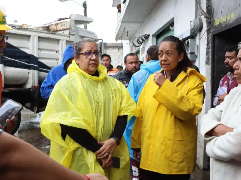 “Lo importantye es salvaguardar la vida de las familias”: Ariadna Ayala ante las fuertes lluvias registradas en Atlixco