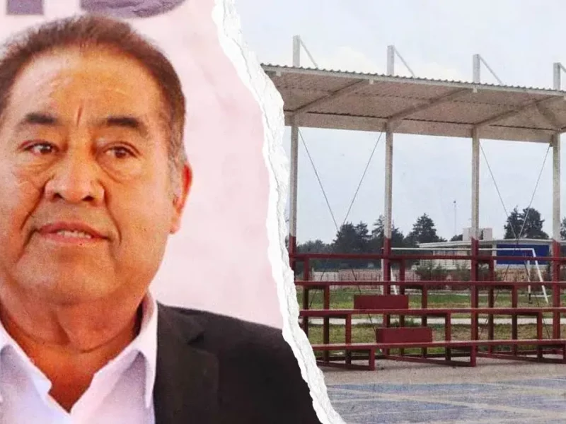 Gobierno de Amozoc también se atrasa con la entrega de la Unidad Deportiva