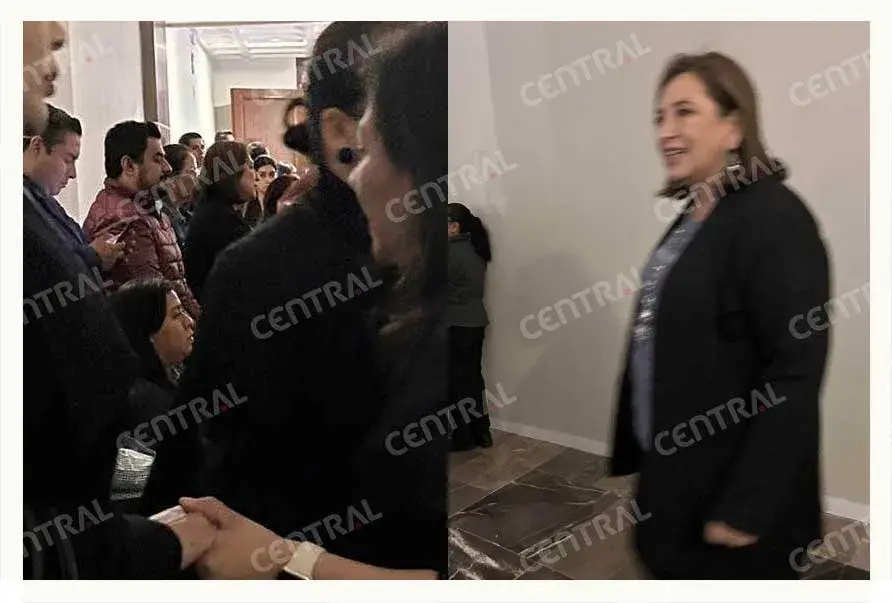 Xóchitl Gálvez y Sergio Salomón Céspedes acuden al velorio de Carlos Navarro, líder del PSI