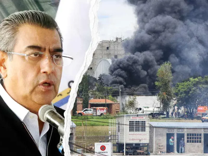 Incendio en maderería de Atzompa pone en duda capacitación de personal, Gobierno de Puebla investigará protocolo