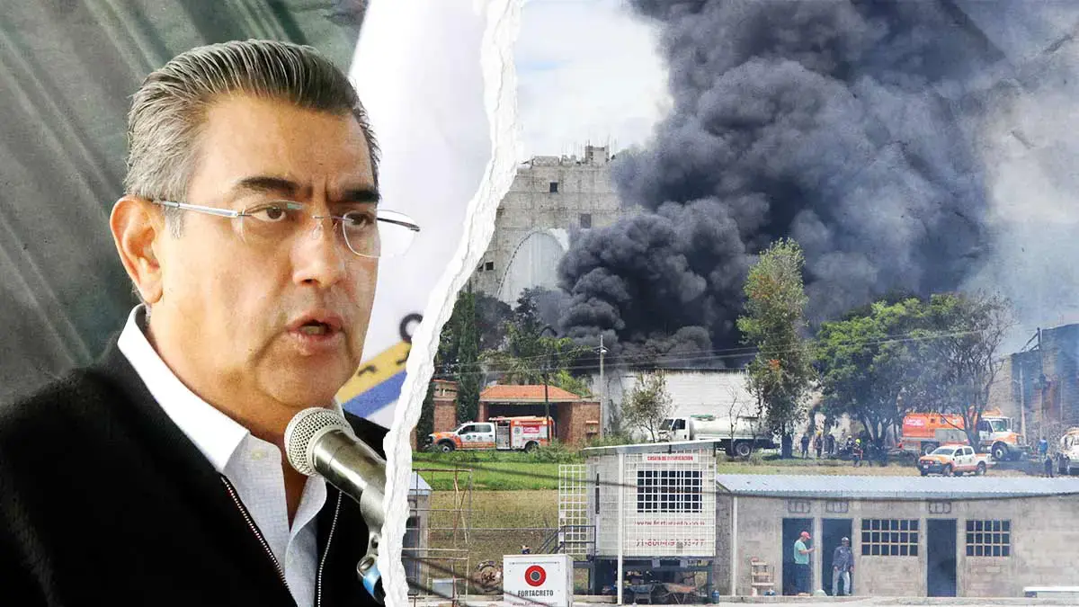 Incendio en maderería de Atzompa pone en duda capacitación de personal, Gobierno de Puebla investigará protocolo
