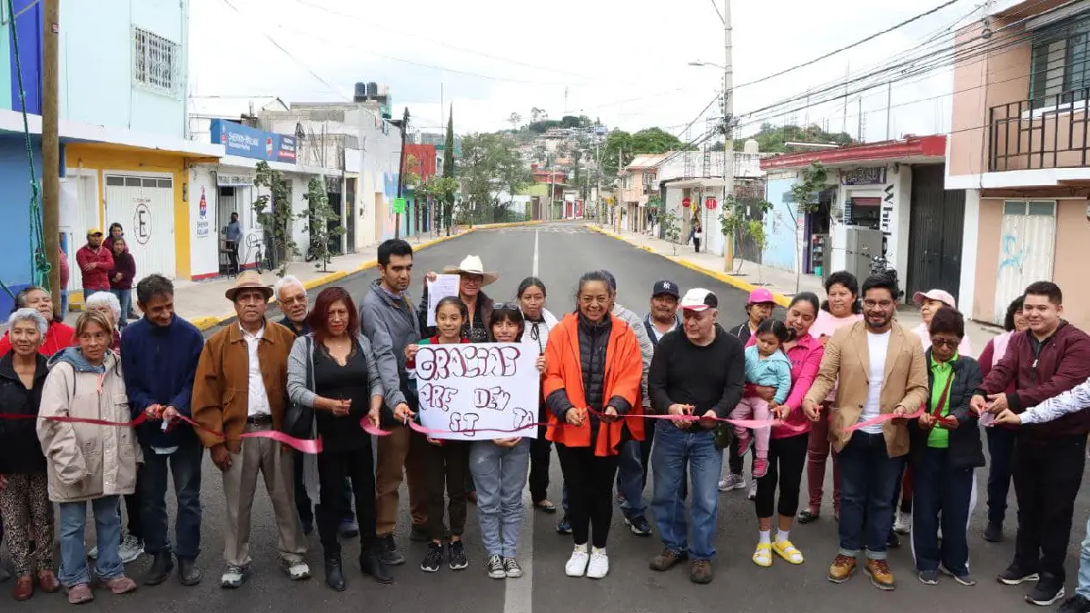 Ariadna Ayala concluye trabajos de rehabilitación de la avenida 20 de noviembre