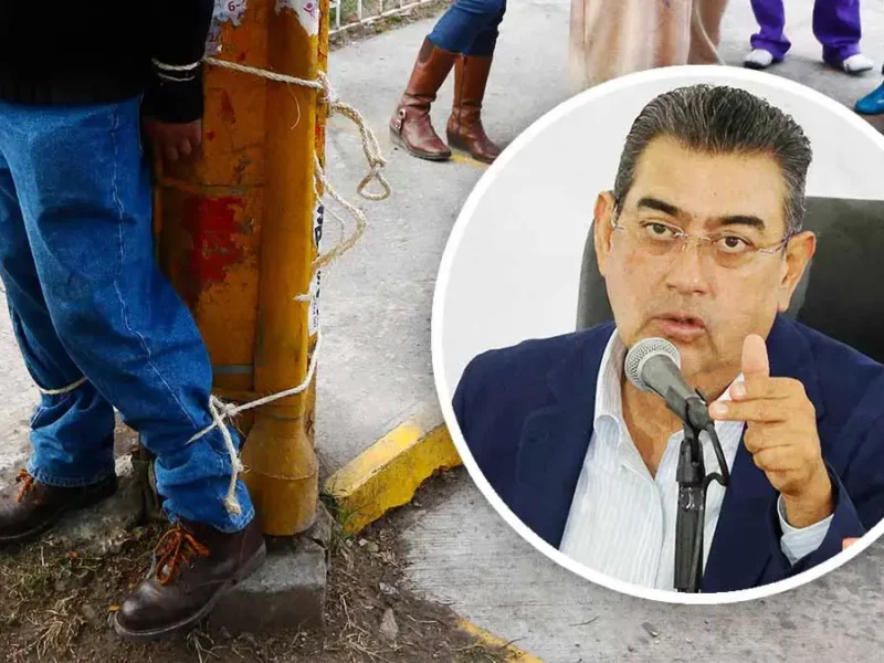 Atención a linchamientos en Puebla también compete a municipios: Sergio Salomón Céspedes 