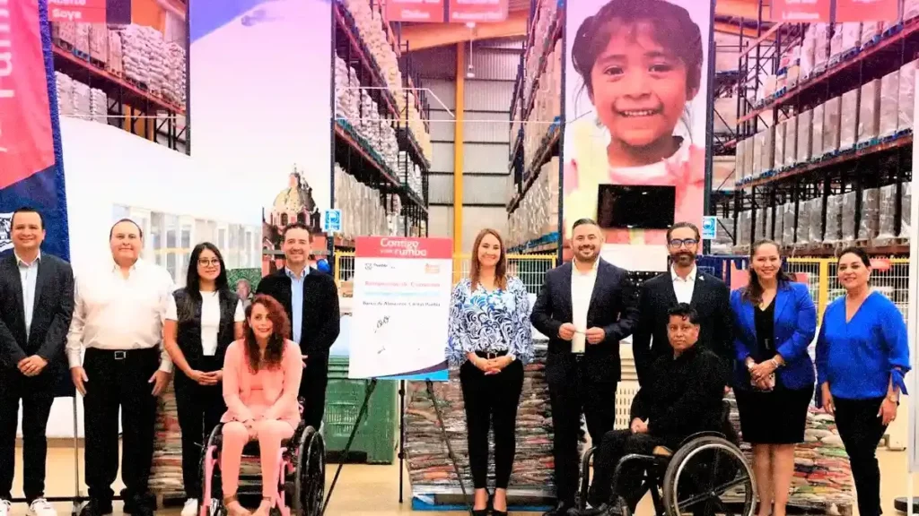 Ayuntamiento de Puebla firma convenio con Banco de Alimentos