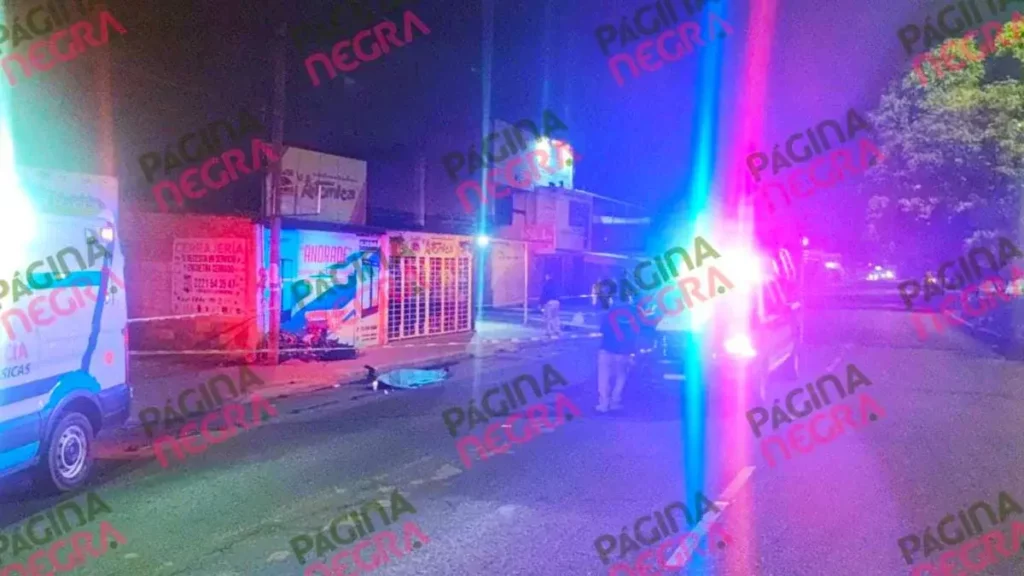 Motociclista murió al derrapar en San Pedro Cholula