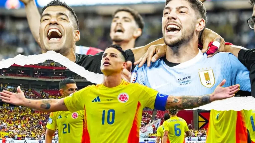 Colombia y Uruguay se enfrentarán en las semifinales de la Copa América 2024