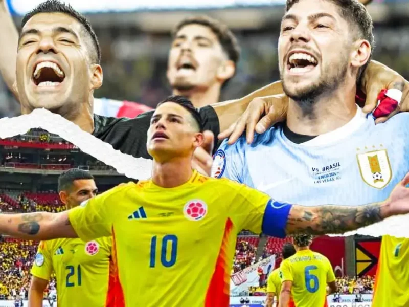 Colombia y Uruguay se enfrentarán en las semifinales de la Copa América 2024