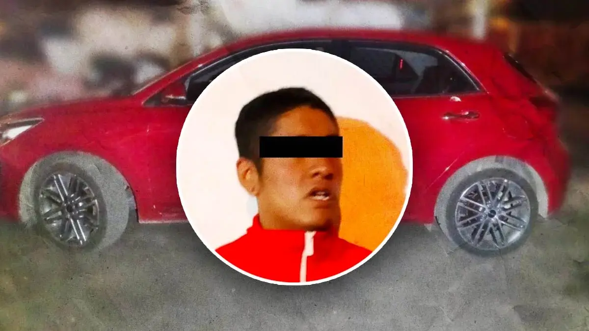 Policía Municipal detuvo a un hombre por robo de auto con violencia en Puebla