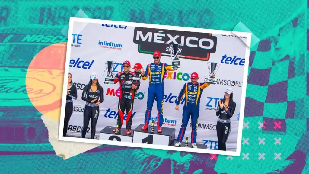 Rubén García Jr. gana la sexta fecha de Nascar México Series en Puebla