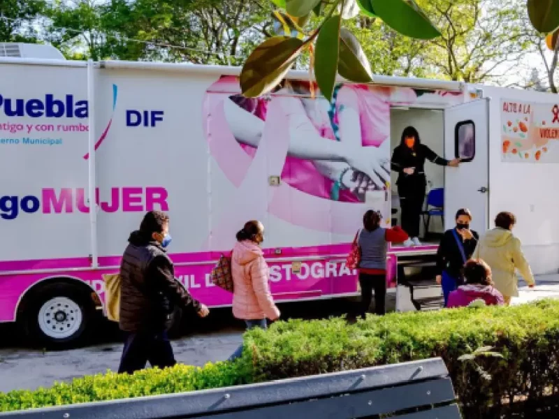Más de 9 mil mujeres se han beneficiado con las mastografías que realiza el Ayuntamiento de Puebla