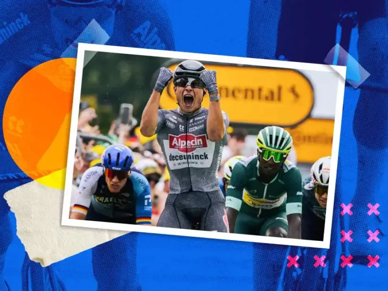Jasper Philipsen gana la etapa 10 del Tour de Francia 2024 en el sprint final  