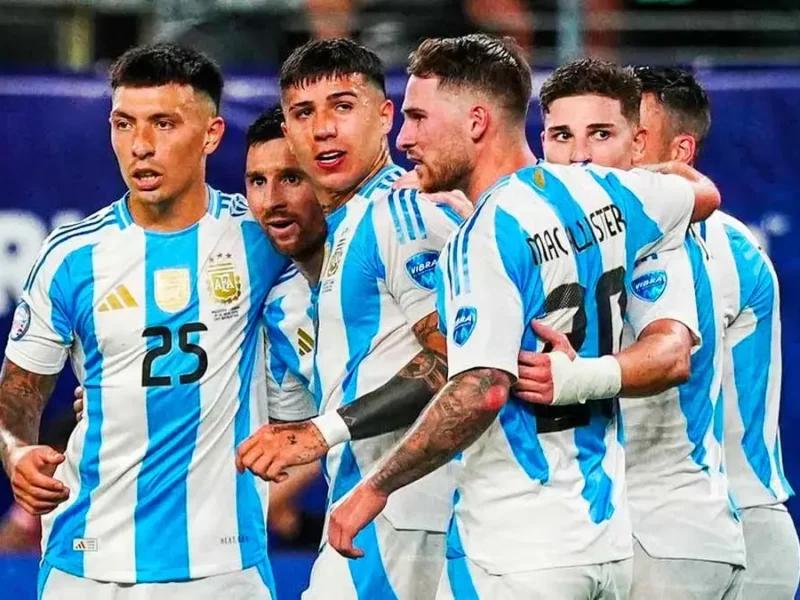 Argentina derrota a Canadá y clasifica a la final de Copa América 2024