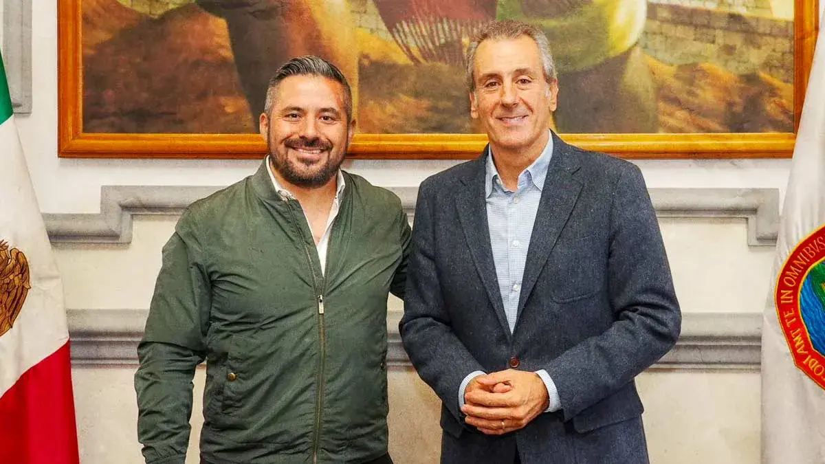 Adán Domínguez sostiene segunda reunión de transición con Pepe Chedraui, hablan sobre desarrollo económico 