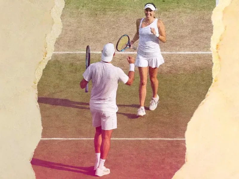 Santiago González y Giuliana Olmos avanzan a la final de dobles mixtos de Wimbledon  