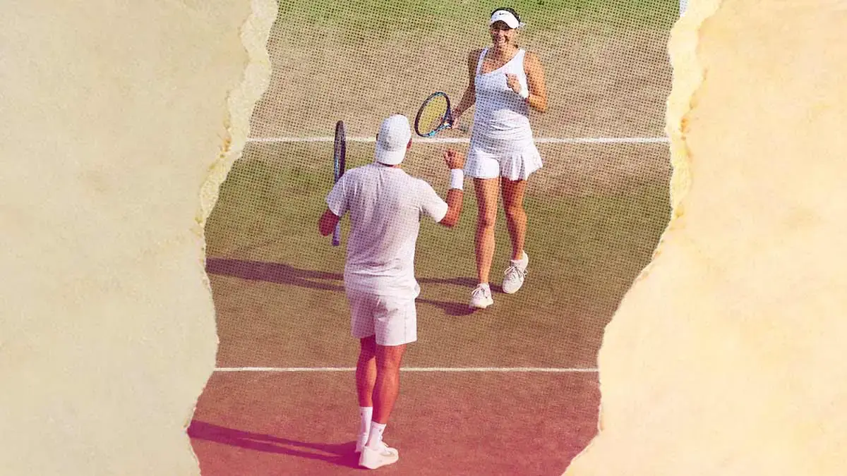 Santiago González y Giuliana Olmos avanzan a la final de dobles mixtos de Wimbledon  