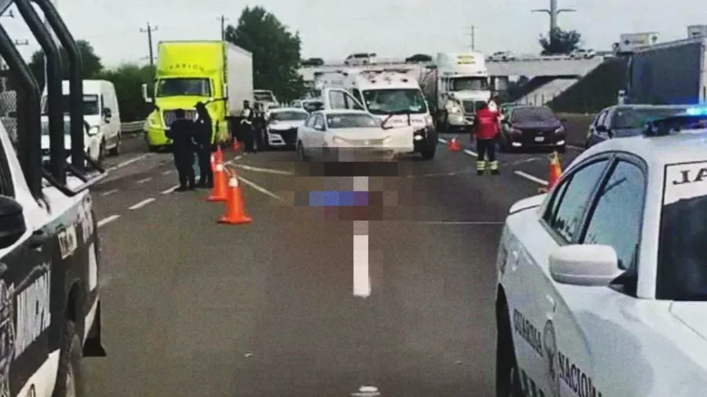 Hombre murió atropellado en la autopista México-Puebla a la altura de Huejotzingo