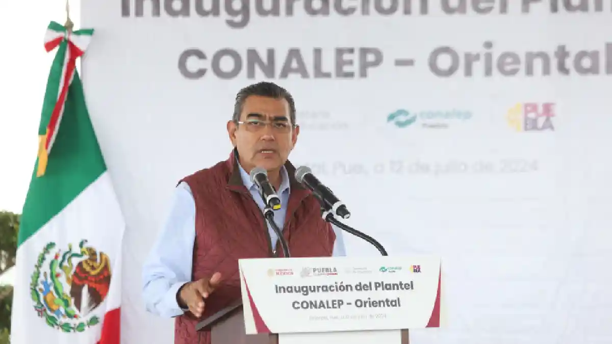 Inaugura Sergio Salomón CONALEP Plantel Oriental; estudiantes contribuirán al desarrollo de sus comunidades