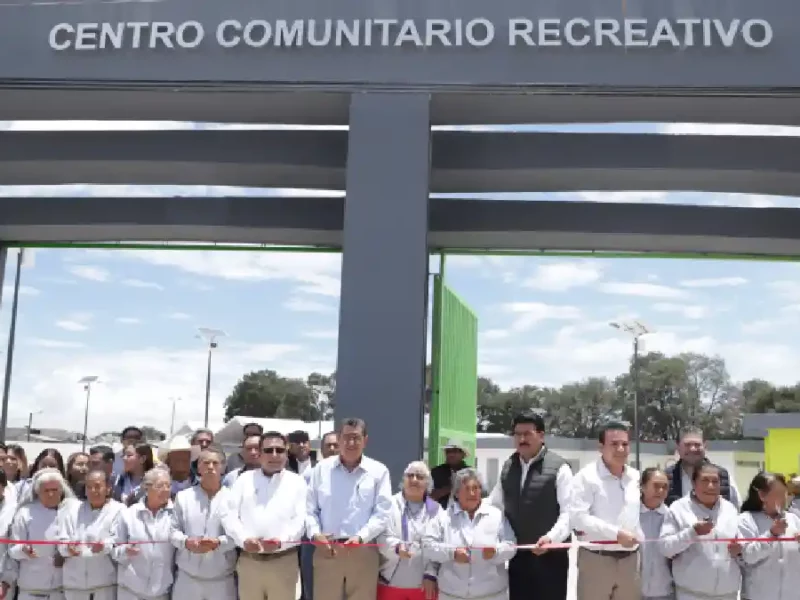 Con centro comunitario recreativo, gobierno estatal promueve valores y sana convivencia