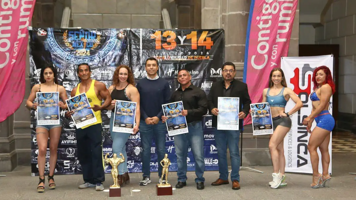 Puebla está lista para recibir este 14 de julio a más de 400 atletas para"Señor México Jr y Máster"