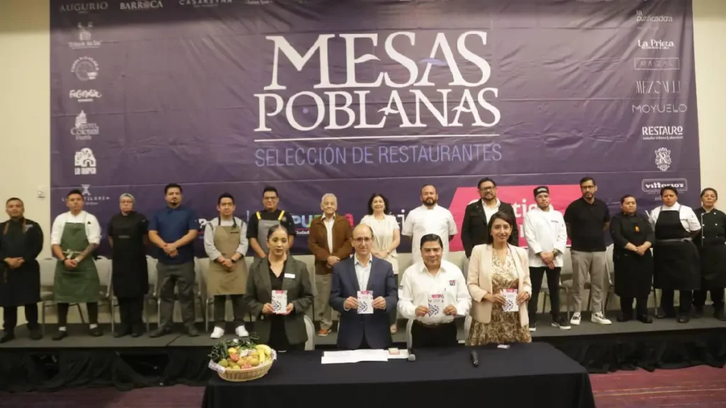 Restaurantes de "Mesas Poblanas" dan inicio a la temporada 2024 de chiles en nogada