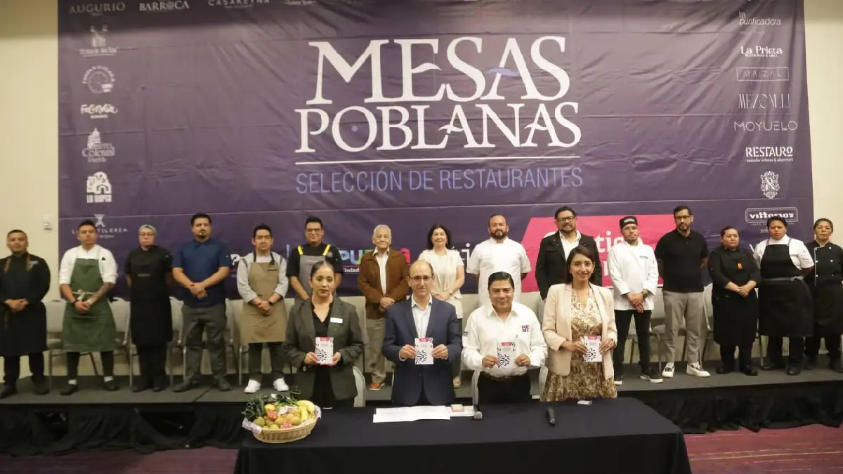 Restaurantes de "Mesas Poblanas" dan inicio a la temporada 2024 de chiles en nogada