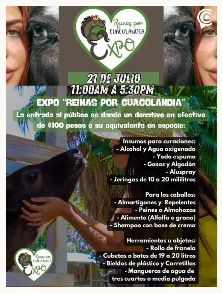 Asiste al evento con causa “Reinas por Cuacolandia” en Puebla; estas son las actividades
