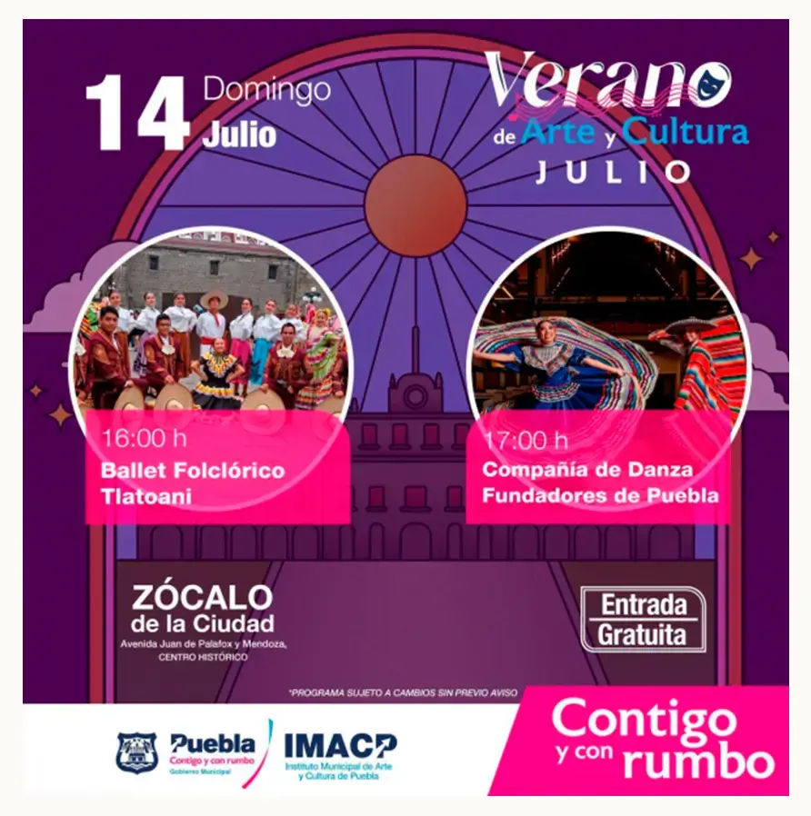 Variette, teatro, música, danza y más este fin de semana en Puebla capital