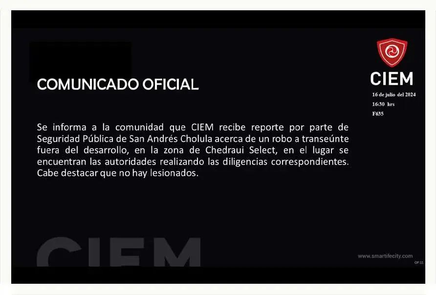 Ahora atracan a cliente de McDonald's en Lomas de Angelópolis