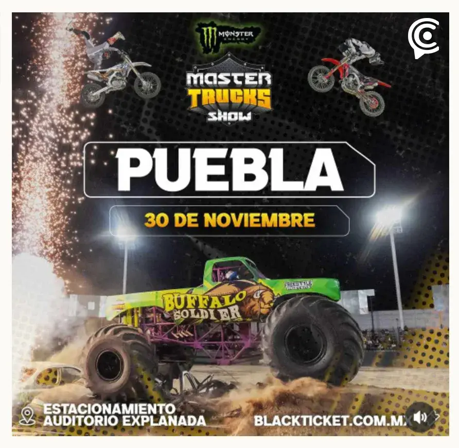 Los Master Trucks regresan a Puebla este 2024; conoce fecha, costos y más detalles  