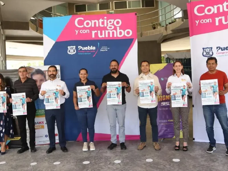 SMDIF Puebla e IMDP invitan a correr con causa en beneficio del Banco de Alimentos