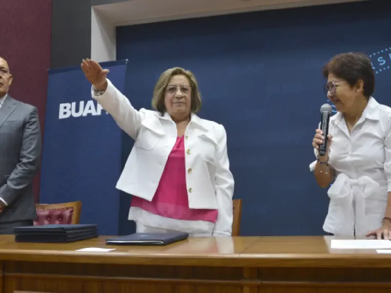 Rectora Lilia Cedillo toma protesta a la directora de la Facultad de Contaduría para el periodo 2024-2028